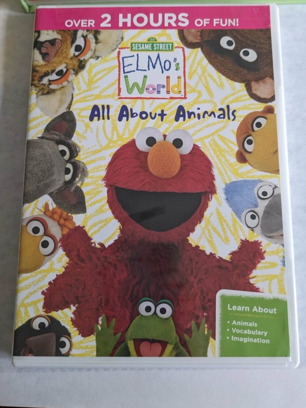 All About Animals dvd + 3 Book Lot